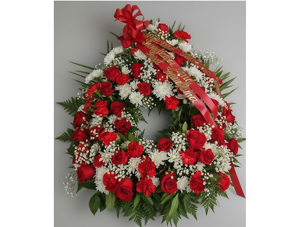 Red Roses and Carnations