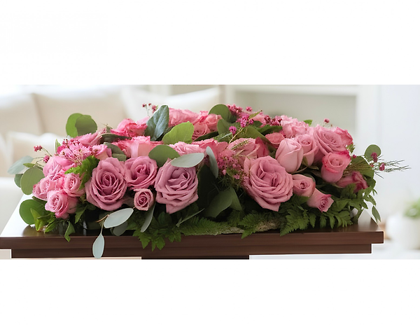Pink Rose Urn Arrangement