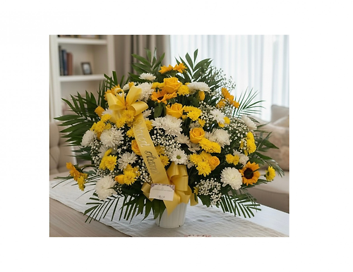 Yellow and White