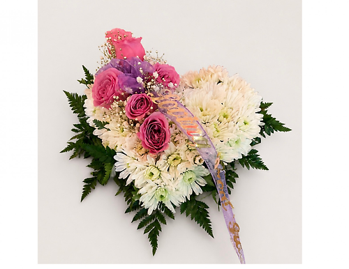 White Pomps Pink Rose Overcast 2